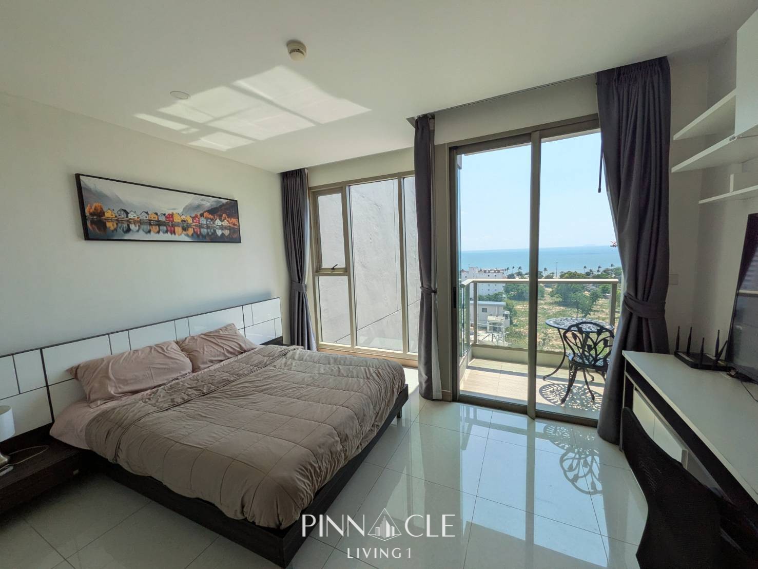 ให้เช่าคอนโดวิวทะเล The Riviera Jomtien ห้องสตูดิโอ ใกล้หาดจอมเทียน พัทยา - Image 4