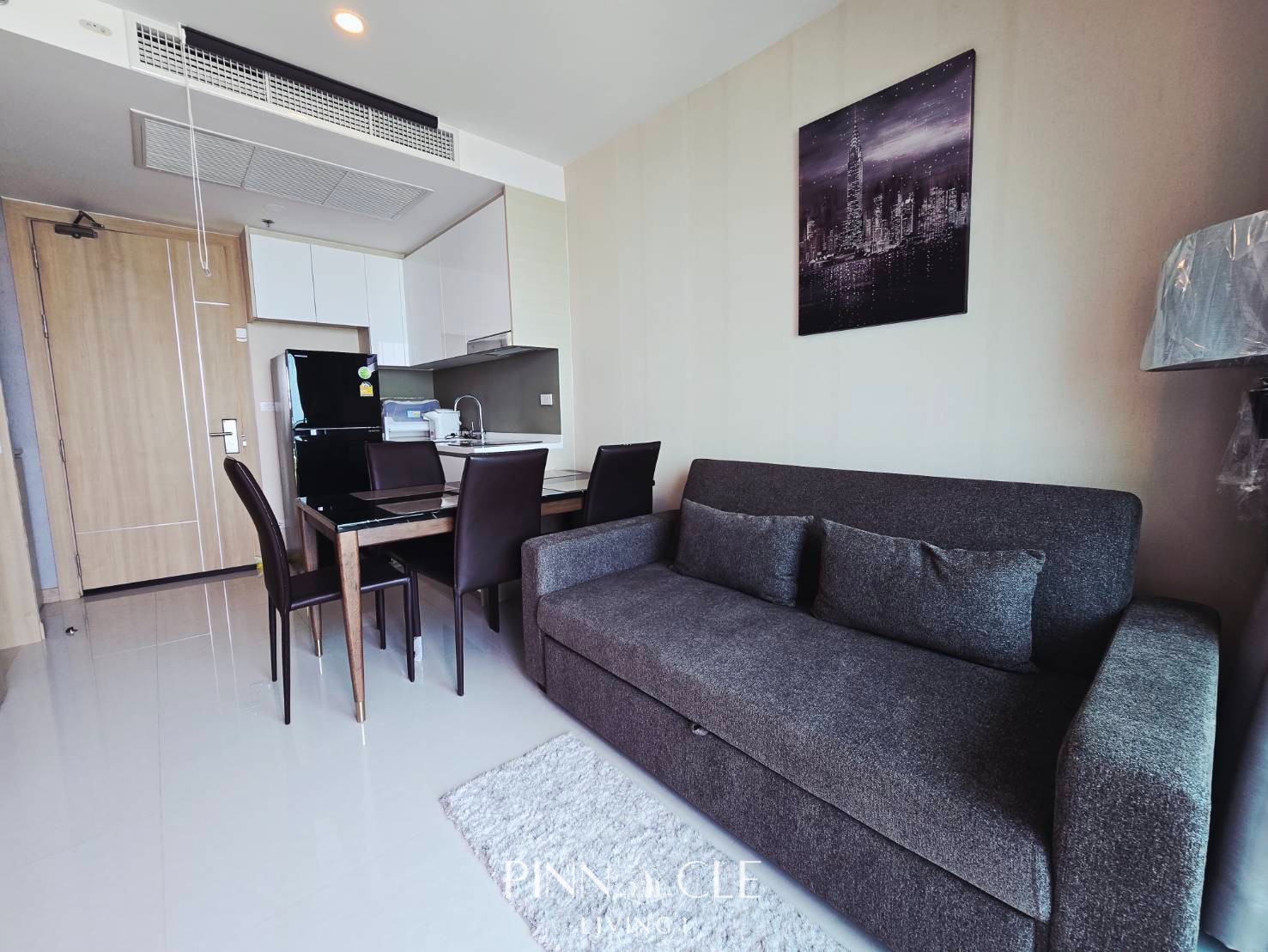 ให้เช่าคอนโดวิวทะเลพัทยา The Riviera Jomtien  1 ห้องนอน 35 ตร.ม. หรูหรา สไยตล์โมเดิร์น ใกล้หาดจอมเทียน  - Image 7