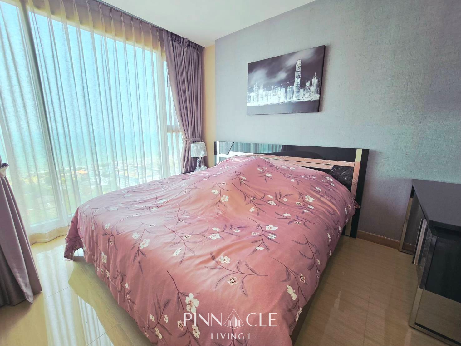 ให้เช่าคอนโดวิวทะเลพัทยา The Riviera Jomtien  1 ห้องนอน 35 ตร.ม. หรูหรา สไยตล์โมเดิร์น ใกล้หาดจอมเทียน  - Image 3