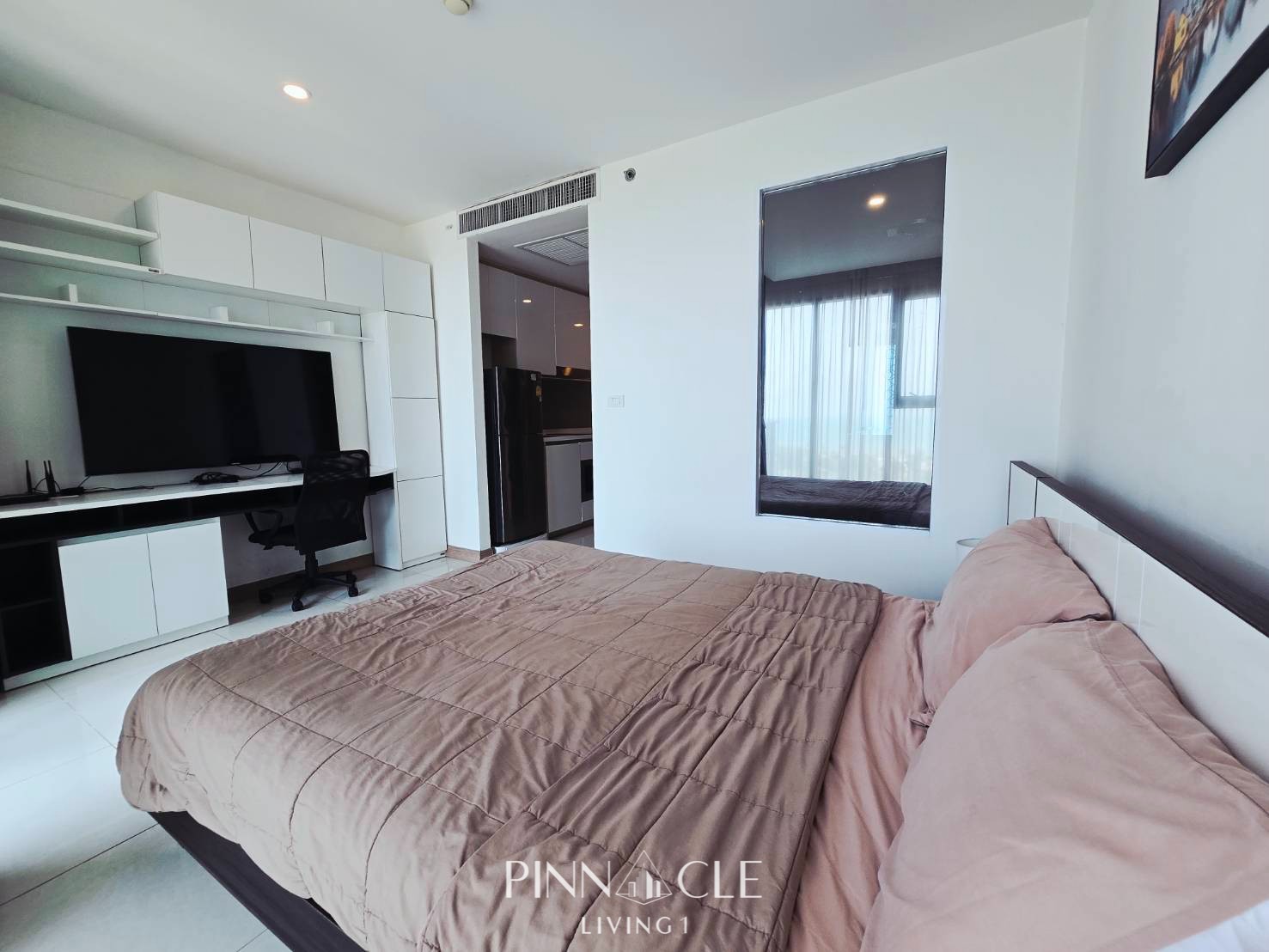 ให้เช่าคอนโดวิวทะเล The Riviera Jomtien ห้องสตูดิโอ ใกล้หาดจอมเทียน พัทยา - Image 10