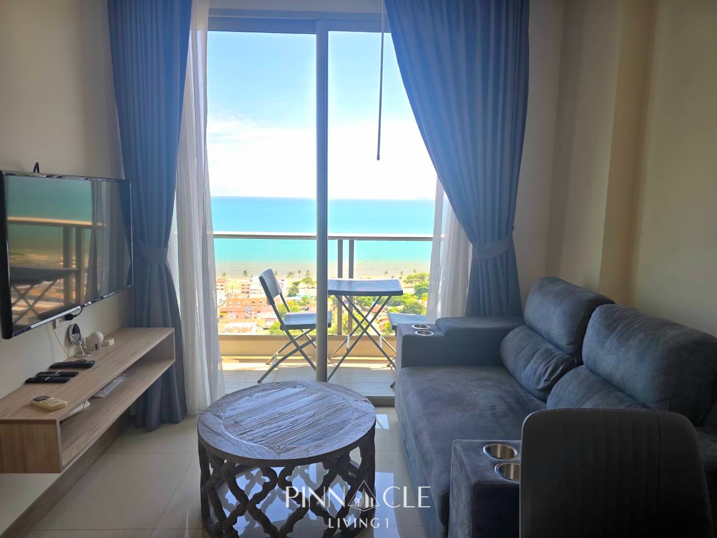 ให้เช่าคอนโดวิวทะเลพัทยา The Riviera Jomtien  1 ห้องนอน 35 ตร.ม. สไตล์โมเดิร์น ใกล้หาดจอมเทียน - Image 3
