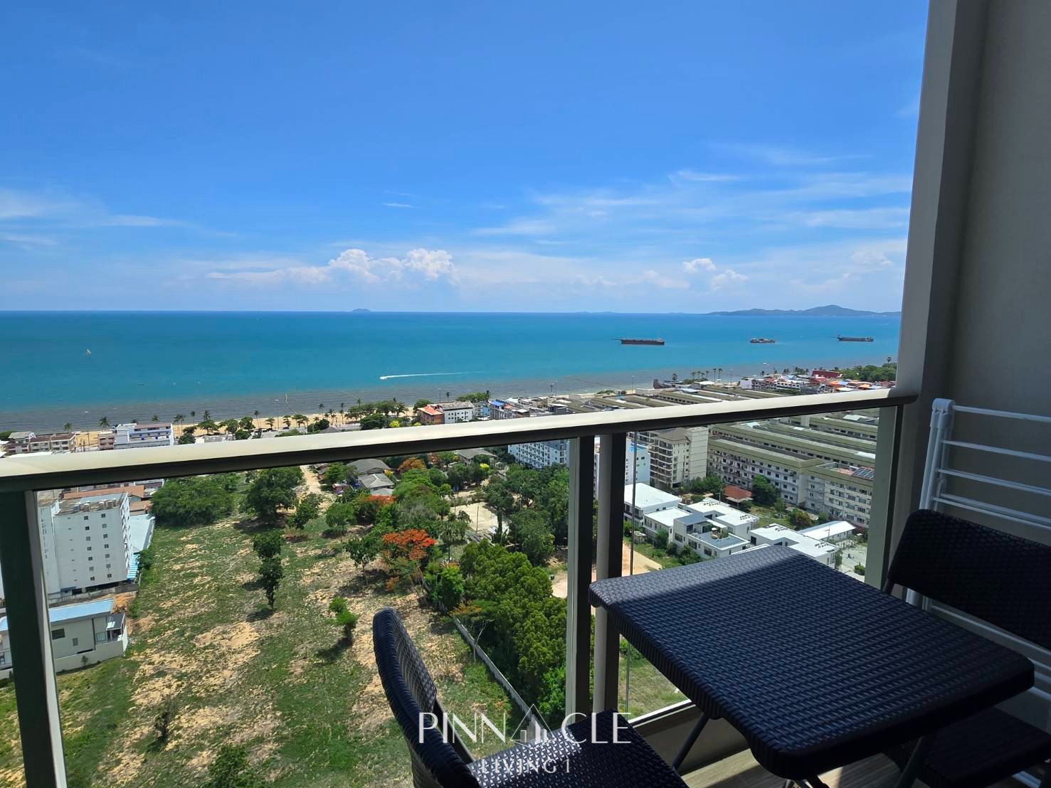 ให้เช่าคอนโดวิวทะเลพัทยา The Riviera Jomtien  1 ห้องนอน 35 ตร.ม. สไตล์โมเดิร์น ใกล้หาดจอมเทียน - Image 4