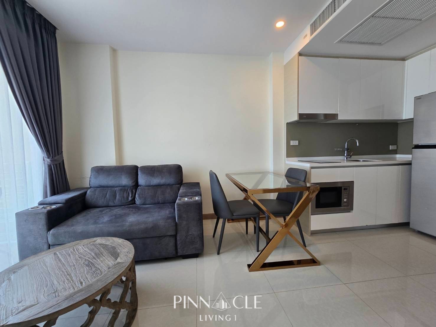 ให้เช่าคอนโดวิวทะเลพัทยา The Riviera Jomtien  1 ห้องนอน 35 ตร.ม. สไตล์โมเดิร์น ใกล้หาดจอมเทียน - Image 6