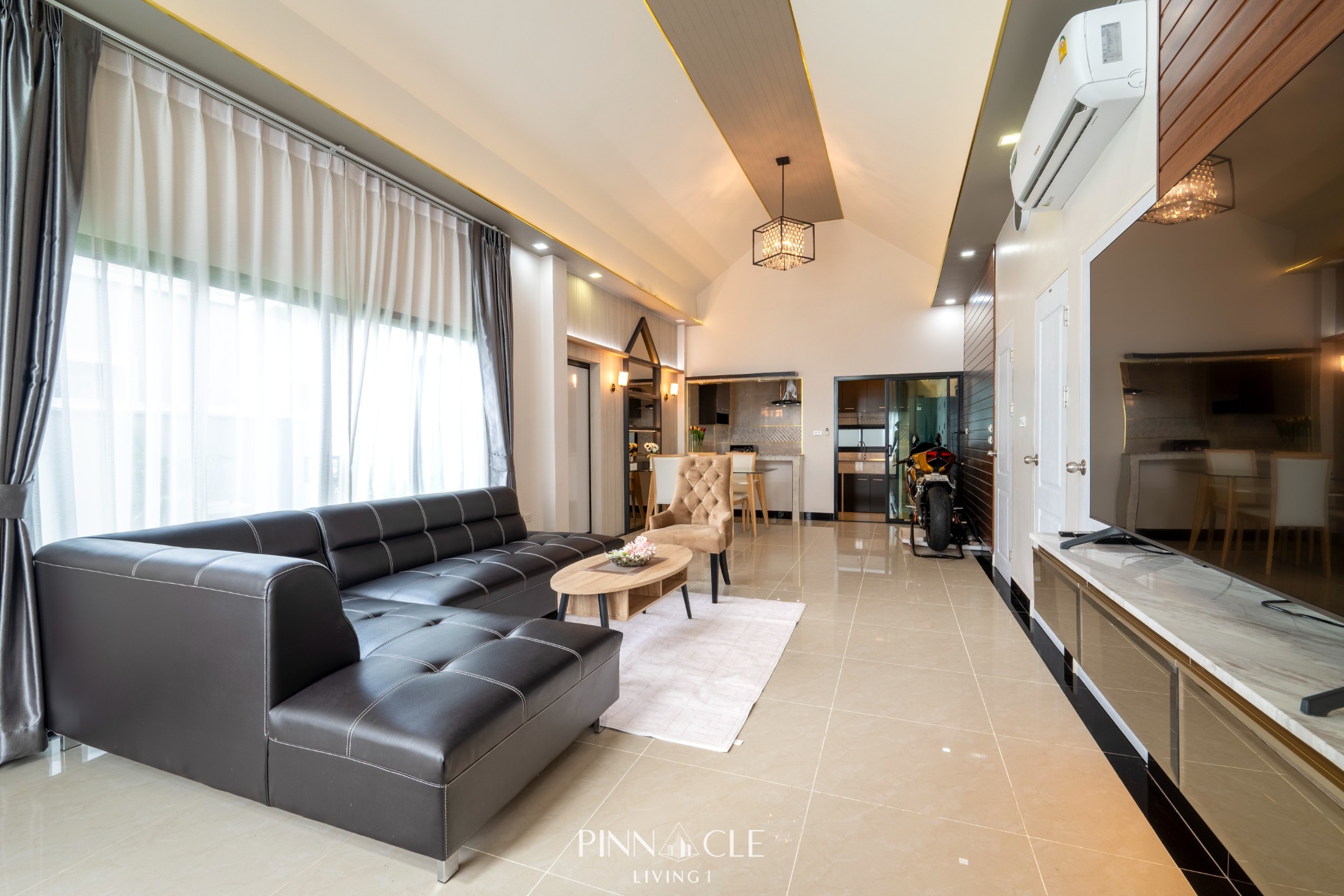 Detached House Pattaya For Sale 3 Bedrooms Nordic Style On Siam Country Club Road, Pattaya