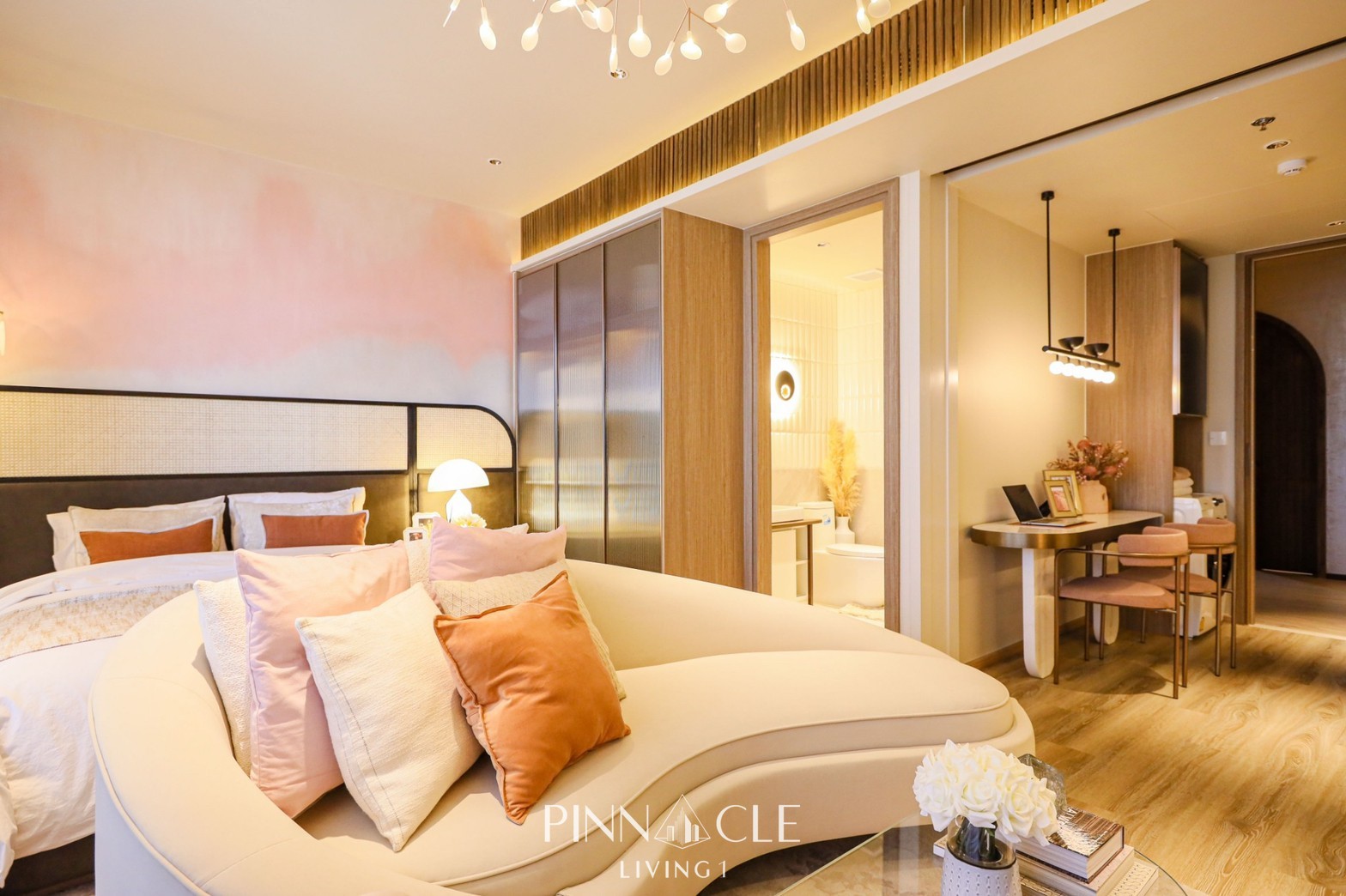 ขายคอนโดหรูติดหาดจอมเทียน พัทยา Arom Jomtien 1 ห้องนอน วิวทะเล โควต้าต่างชาติ  - Image 7