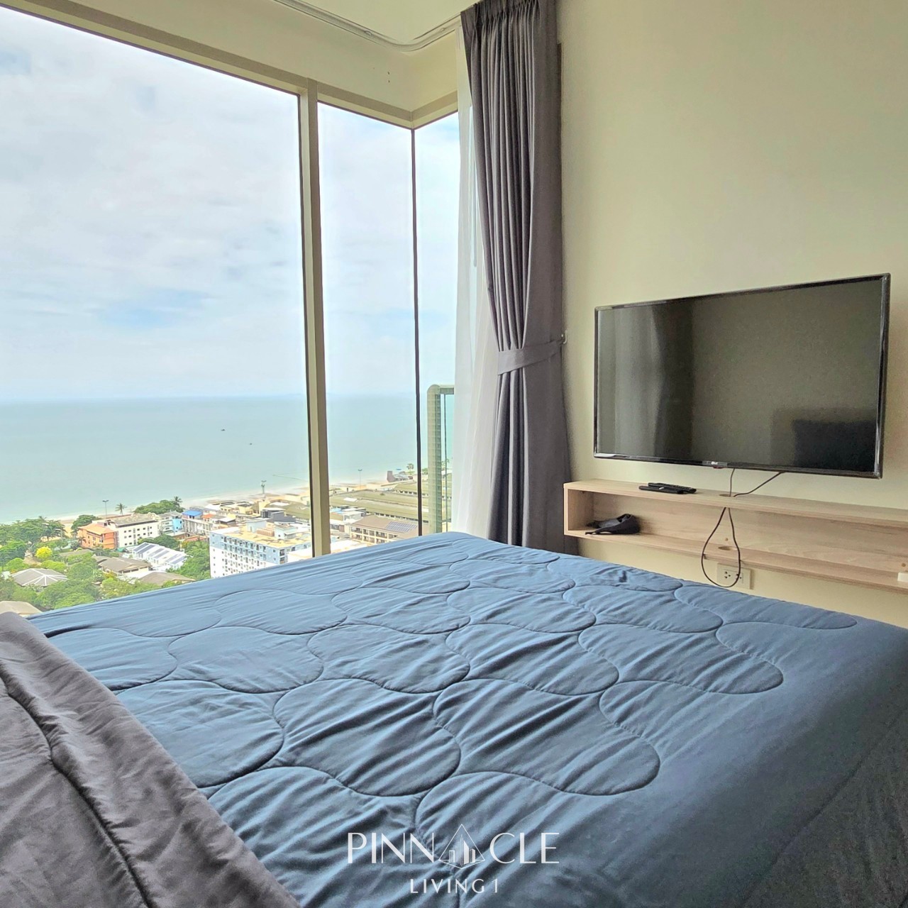 ให้เช่าคอนโดวิวทะเลพัทยา The Riviera Jomtien  1 ห้องนอน 35 ตร.ม. สไตล์โมเดิร์น ใกล้หาดจอมเทียน - Image 10