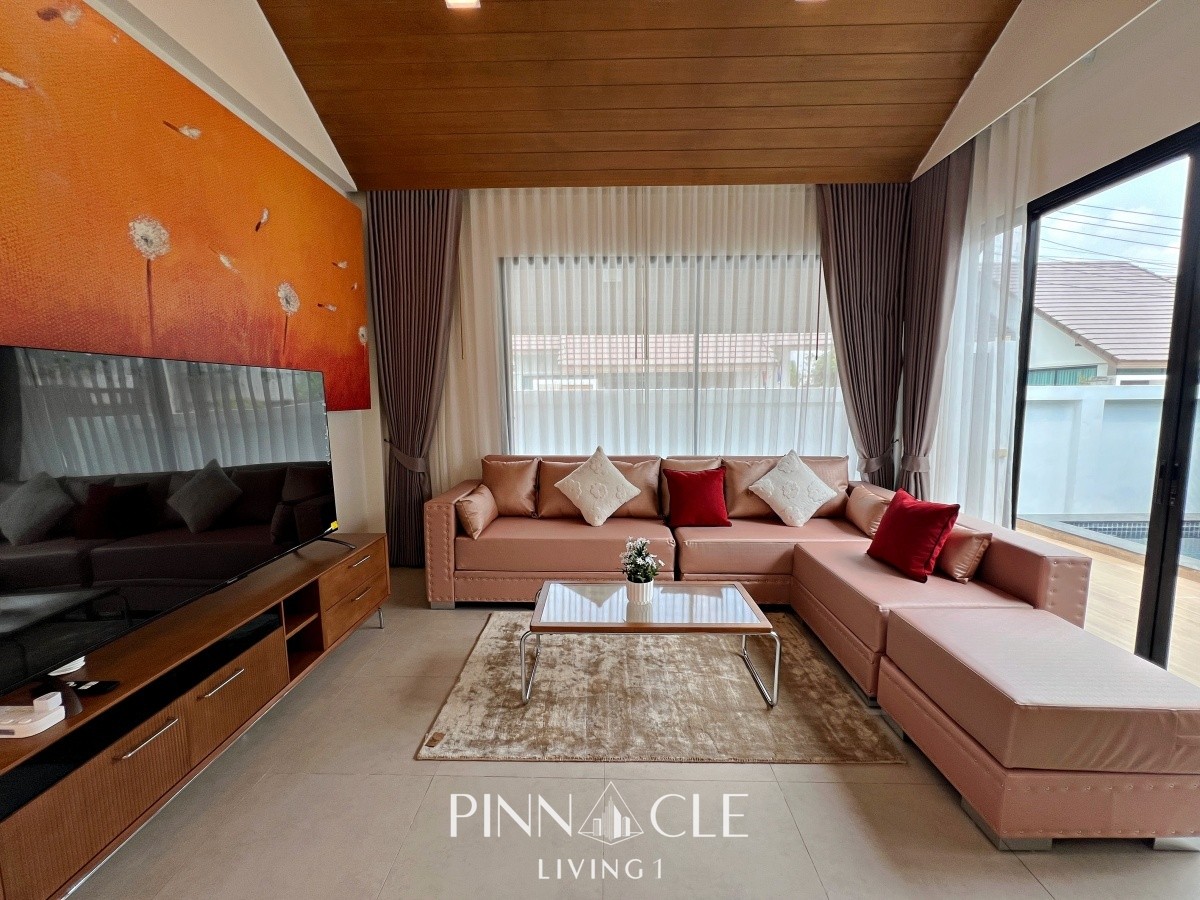 The Maple Pattaya บ้านเดี่ยวพร้อมสระ 2 ห้องนอน ตกแต่งใหม่ทั้งหลัง ใกล้หาดจอมเทียน และมอร์เตอร์เวย์ พัทยา  - Image 3