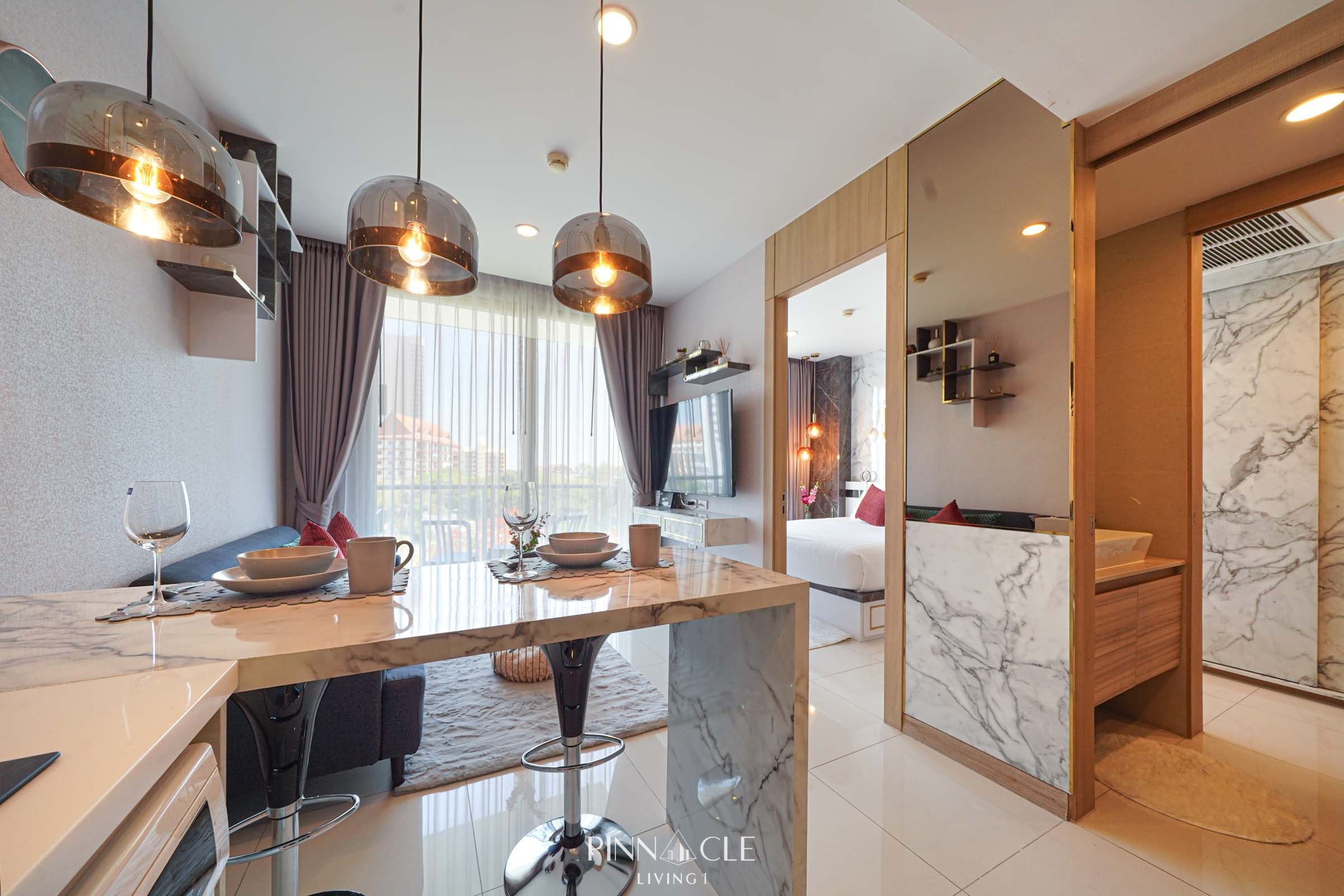 ขาย The Riviera Wongamat คอนโดหรู 1 ห้องนอน ใกล้หาด วงศ์อมาตย์  ใกล้เทอมินอล 21 พัทยา - Image 6